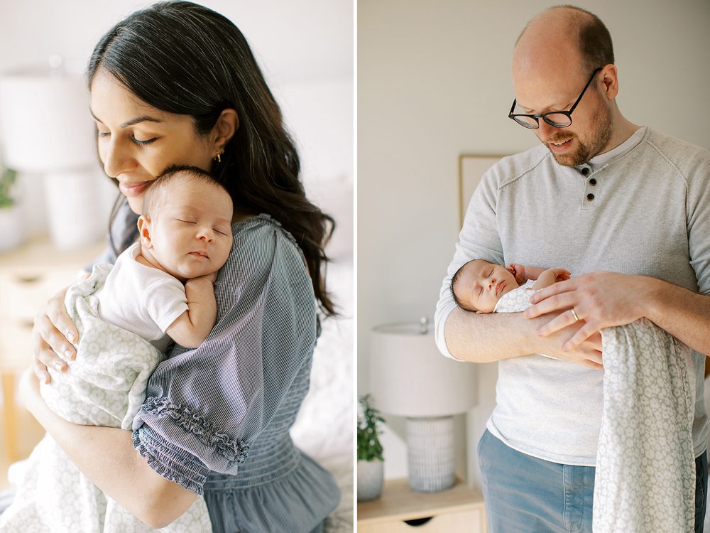 Newborn at home photography