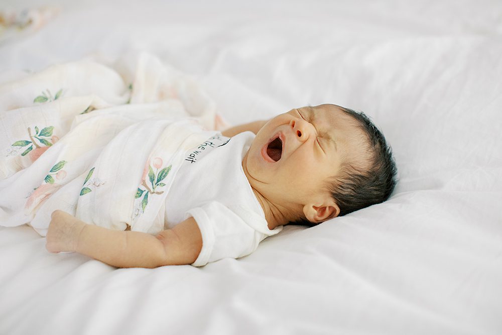 newborn in home photographer